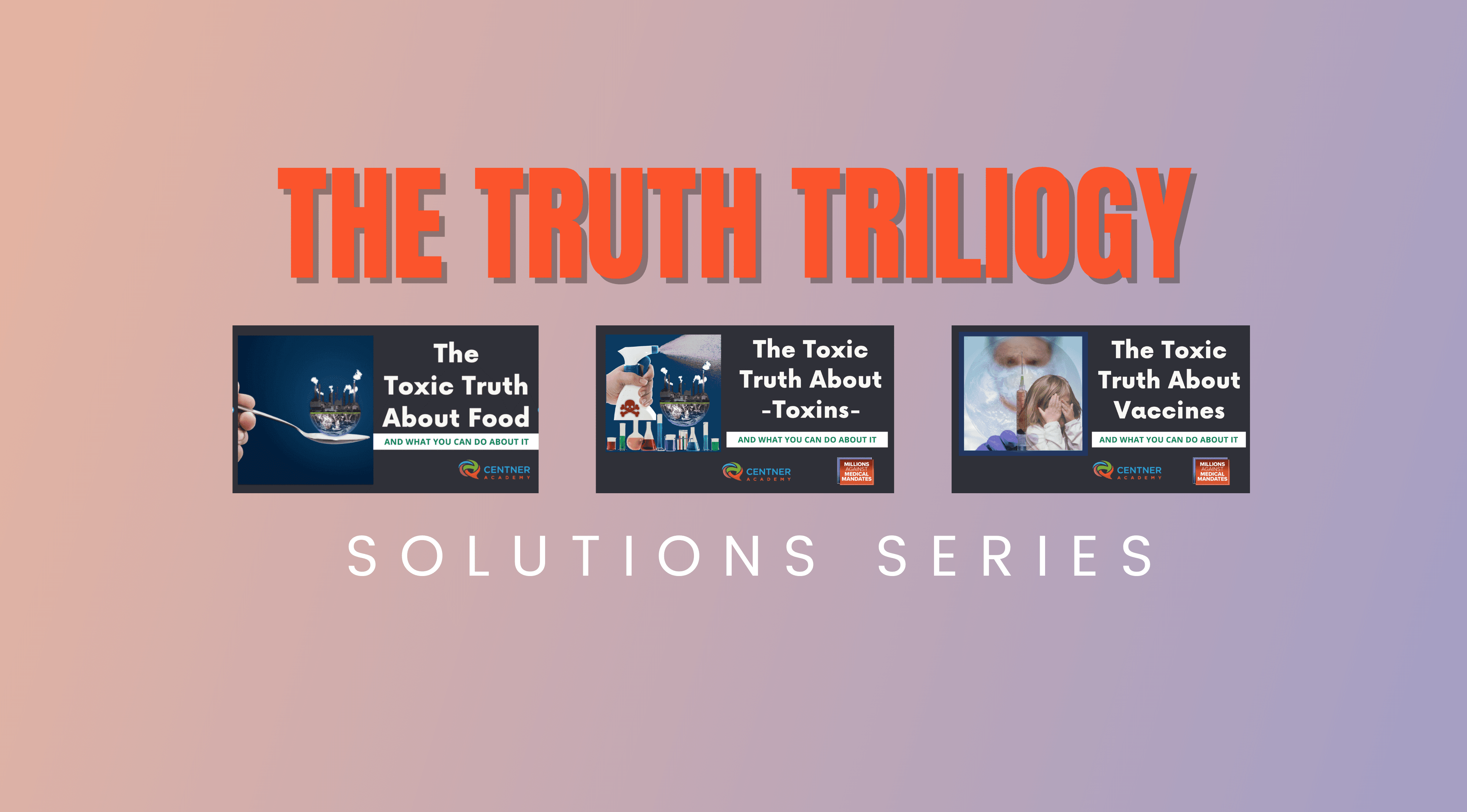 The Truth Trilogy cover The Truth Trilogy cover